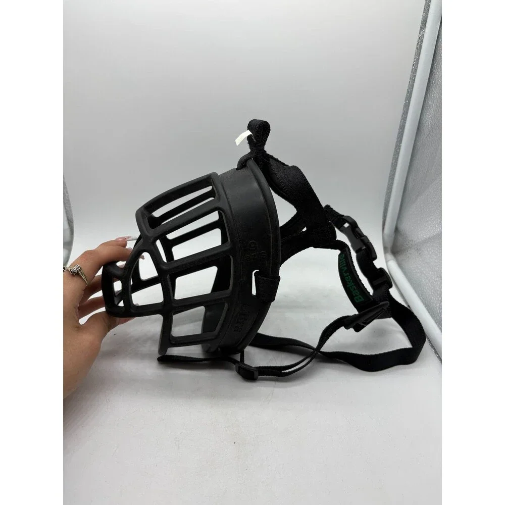 Baskerville Ultra Muzzle Black Size 6 Dog Training Safe Adjustable Bite Proof